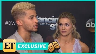 EXCLUSIVE: 'DWTS' Jordan Fisher Reacts to First 10s of the Season & Emotional Tribute to His Parents