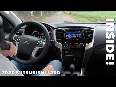 2020 Mitsubishi L200 Innenraum Sitzprobe Kindersicherheit Infotainmentsystem Innenraum Check Test Re