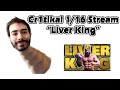 Moistcr1tikal Twitch stream 1/16 (Liver king)