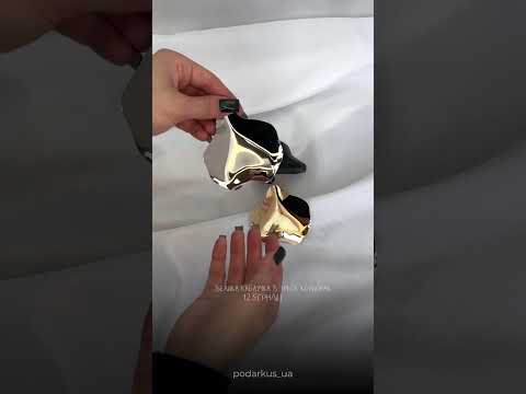 Кольцо большое в виде неправильной пластины Золотистое Podarkus BK700-G - фото 1 - id-p2605488230