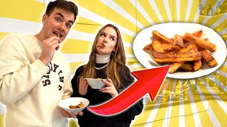 Ich mache meiner Freundin die besten Pommes der Welt 🍟