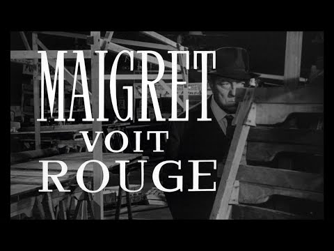 Maigret voit rouge (1963) - Bande annonce d'époque HD