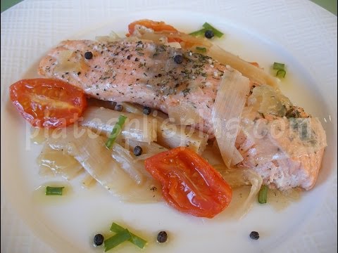 Papillote de sálmon