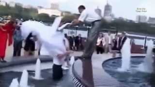 Подборка: Люди падают на свадьбе - Видео онлайн