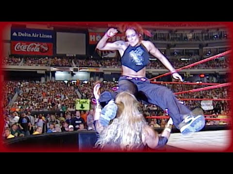 Jeff Hardy gets injured by Edge & Christian: RAW IS WAR, July 31, 2000
