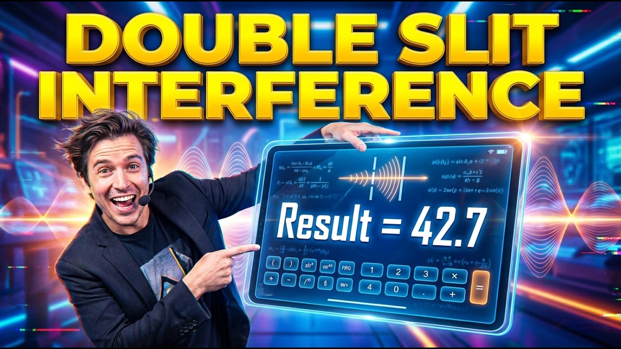 Double Slit Interference Interactive Calculator