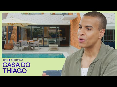Thiago Oliveira abre as portas do seu refúgio em São Paulo | Pode Entrar | GNT