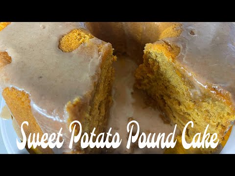 "Delicious Sweet Potato Pound Cake Recipe – Perfectly Moist and Flavorful!"