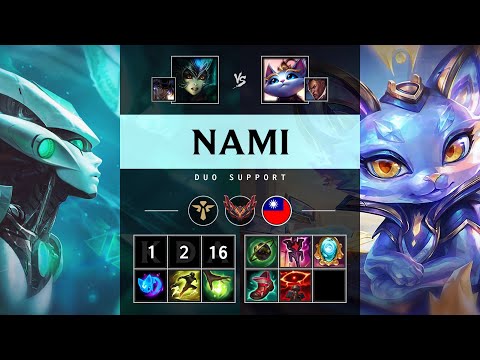 Nami Support vs Yuumi - TW Grandmaster Patch 25.10