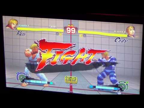 WNF Super Street Fighter 4 AE NGL TTC Chris (Ken) vs Krash (Cody)