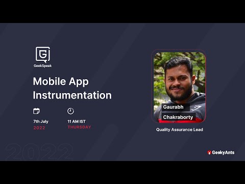 Mobile App Instrumentation