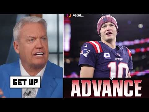 GET UP | "I'm WRONG on Drake Maye" - Rex Ryan on Patriots def. Charger 16-3 NFL Wild Card