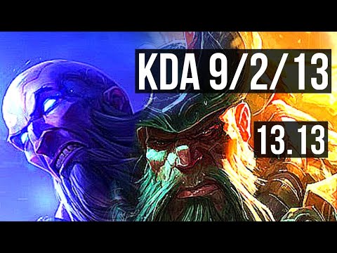 RYZE vs GANGPLANK (MID) | 4.0M mastery, 9/2/13, Legendary | NA Diamond | 13.13