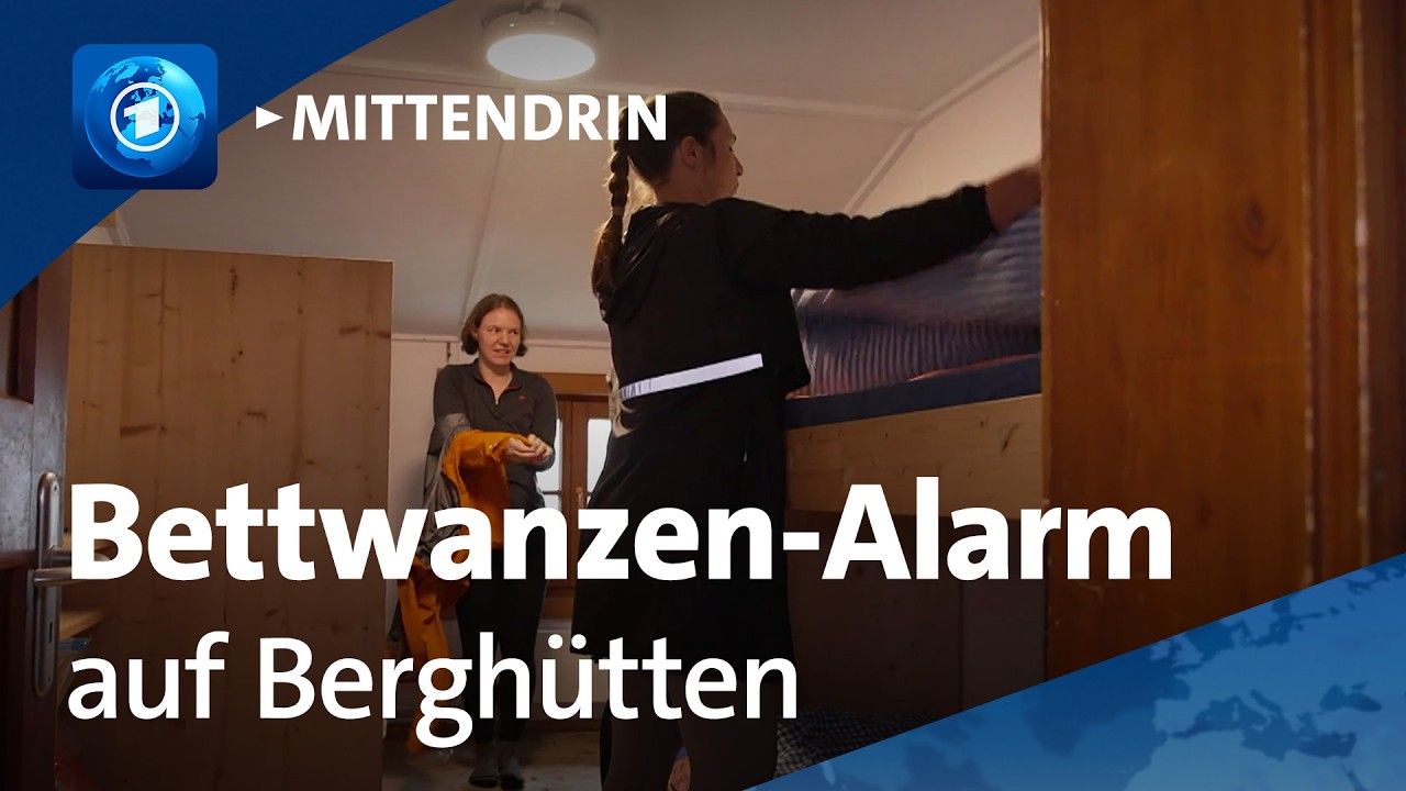 Oberstdorf: Wie sich Wanderer auf Berghütten gegen Bettwanzen schützen | tagesthemen mittendrin
