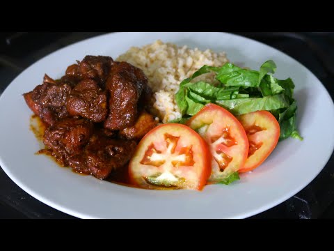 How To Make Stew Chicken with Caramelized Sugar