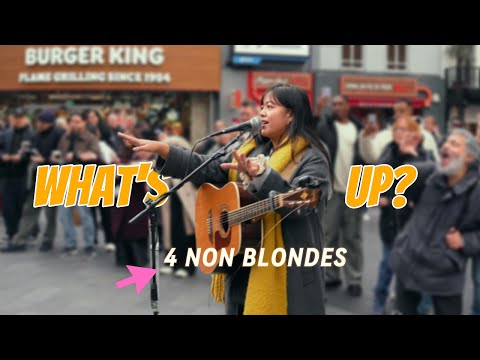 The CROWD HAD to sing along! | What's up - 4 Non Blondes
