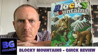 Blocky Mountains - Worlds Most Underrated Dexterity Game?