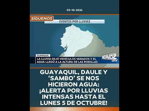 🌧️ ¡PERRA LLUVIA EN GUAYAS!