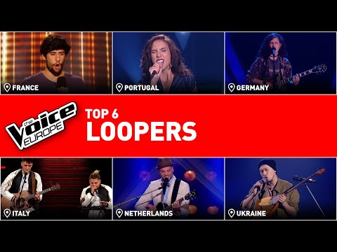 MIND-BLOWING Blind Auditions with LOOP STATIONS on The Voice! | TOP 6