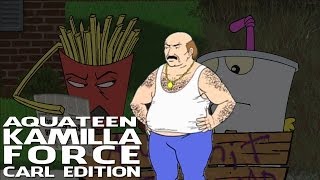 Carl from Aqua Teen Hunger Force Raps on a song with rock band Kamilla