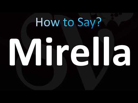 How to Pronounce Mirella (CORRECTLY!)