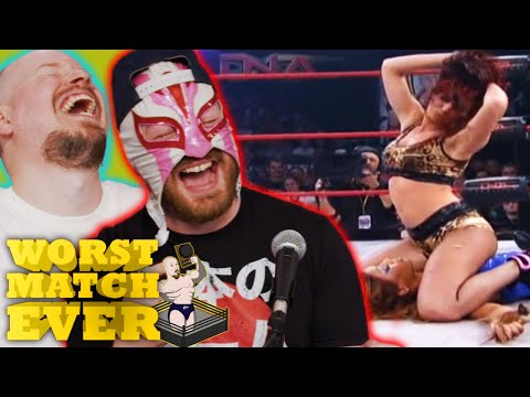 Jenna Vs. Sharmell (TNA Victory Road 2009) | Worst Match Ever?!