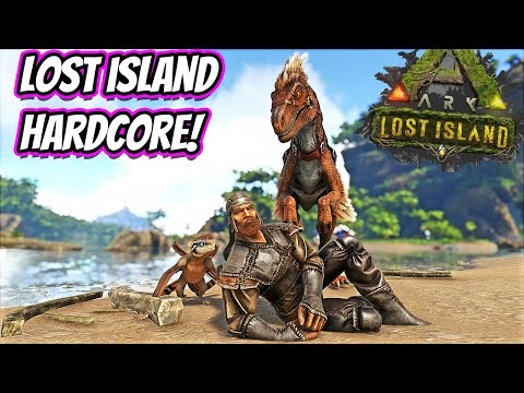 BEGINNING THE HARDCORE LOST ISLAND SERIES BY TAMING THE NEW SINOMACROPS!! || Ark Lost Island Ep 1!