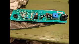 Home repair Frigidaire Electrolux Affinity dryer replace circuit board by froggy