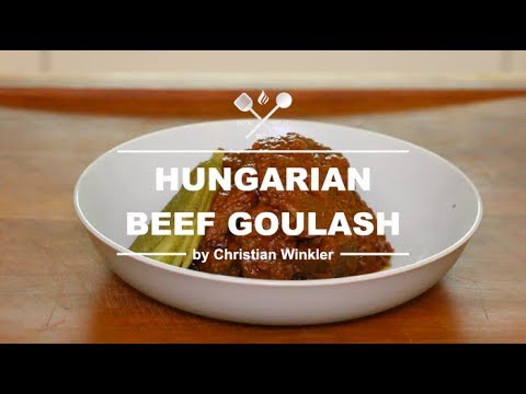 Hungarian Beef Goulash I Rinder Gulasch - COOK THE CLASSICS WITH ME.AT 1