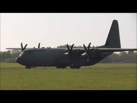 RAF Hercules C4 Take off from Abingdon