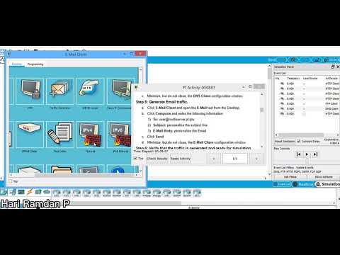 14.8.1 Packet Tracer- TCP and UDP Communications.