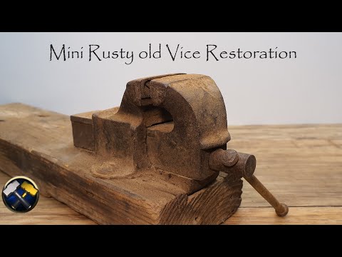 Farm Find Rusty Old Vice Restoration