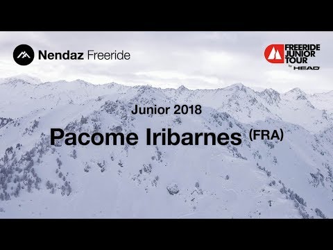 Nendaz Freeride Junior 2018 // Pacome Iribarnes