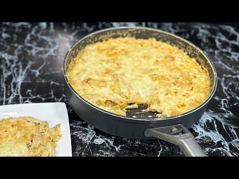 Encore mieux que les LASAGNES classiques 🤤 Esssayez cette version au poulet et à la poêle👩🏻‍🍳