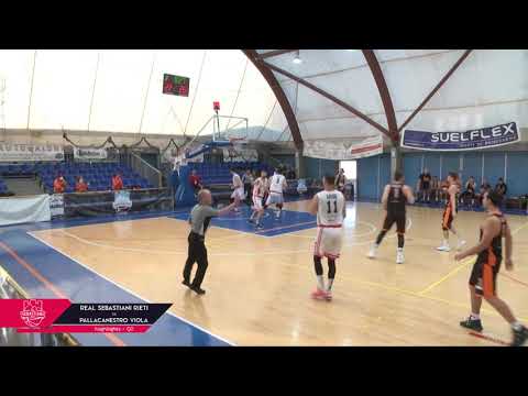REAL SEBASTIANI RIETI vs PALLACANESTRO VIOLA RC   Highlights Serie B 2020 21