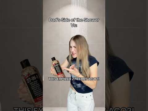 Dad's Side of the Shower Vs Mom's Side #comedy #skit #relatable