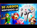 Los 20 Mejores Juegos De Nintendo 64 N64 2021