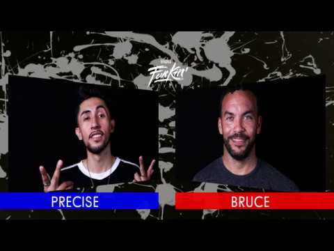 SNIPES FUNKIN STYLEZ 2018 - POPPING HALF FINAL - PRECISE vs. BRUCE