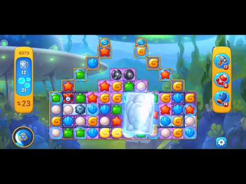 Fishdom 6073 Hard Level - NO 💣🧨💥
