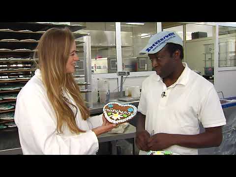 Lebkuchenherz - Produktion der beliebten Wiesnmitbringsl läuft auf Hochtouren