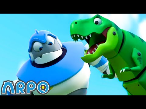 Dino Daniel's Delightful Day | ARPO| Kids TV Shows | Cartoons For Kids | Fun Anime | Popular video