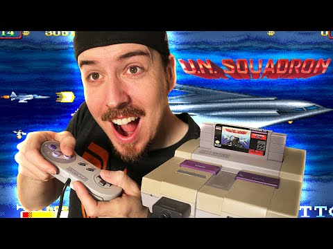 Super Nintendo Saturday - U.N. Squadron (1989) Gameplay
