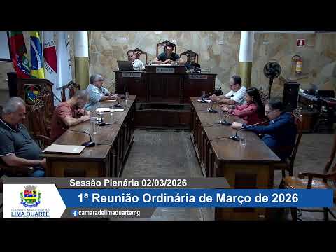 1ª Reunião Ordinária de Março de 2026