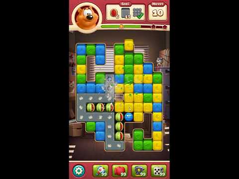 Toon Blast Level 6565 - NO BOOSTERS 🐻🐺🐱 | SKILLGAMING ✔️