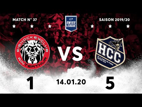14.01.2020 EHC Winterthur - HC La Chaux-de-Fonds (1-5)