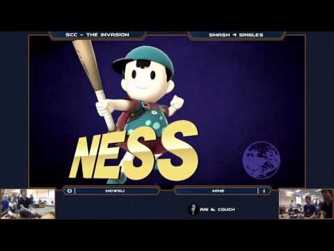 SCC - The Invasion - Wii U Singles - Mowgli (Mario) vs Mimi (Ness/Game & Watch) - Winner's Bracket