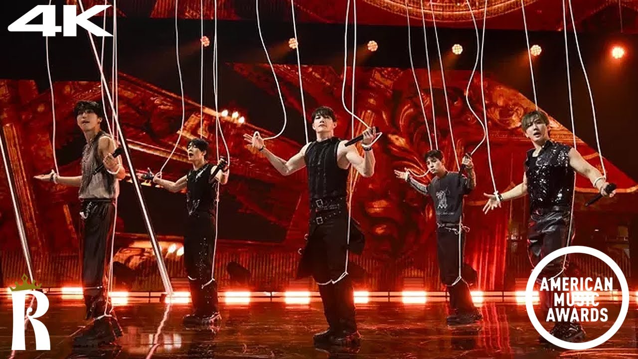 Stray Kids | Bye Bye Bye/Chk Chk Boom | American Music Awards 2024 | REMASTERED 4K