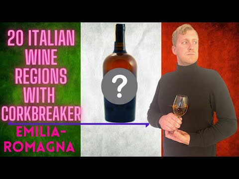20 Italian Wine Regions with Corkbreaker - Emilia-Romagna