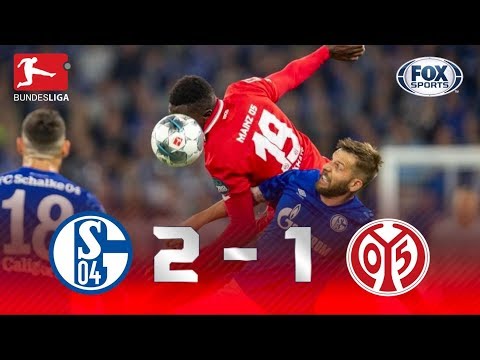 GOLAÇO E VITÓRIA EM CASA! Melhores momentos de Schalke 2 x 1 Mainz pela Bundesliga