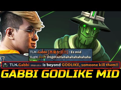 GABBI EZ MID GODLIKE RUBICK MID DOTA 2